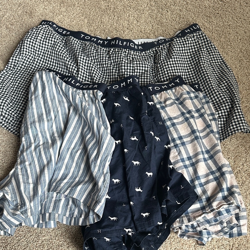 Tommy Hilfiger Men's Boxers - Blue, Navy, White